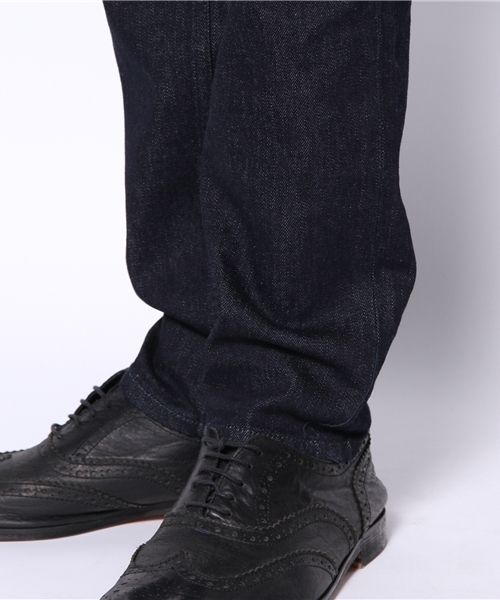 MIDWEST（ミッドウエスト）の「DIET  BUTCHER  SLIM  SKIN ルーズスキニーストレｰトデニム（デニムパンツ・メンズ・ブラック/ダークブルー/ホワイト・1/2/3）」の10枚目の写真