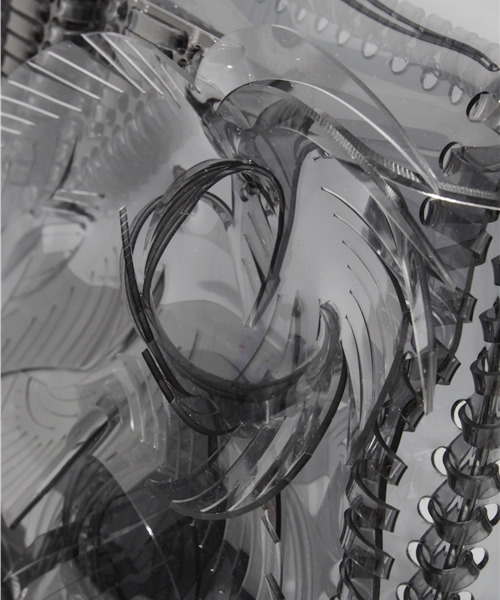 mame（マメ）の「MM13AW-AC073（ショルダーバッグ・レディース・ブラック/ホワイト/ピンク/クリア・1）」の10枚目の写真