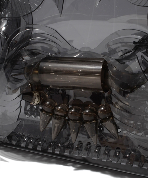 mame（マメ）の「MM13AW-AC073（ショルダーバッグ・レディース・ブラック/ホワイト/ピンク/クリア・1）」の11枚目の写真