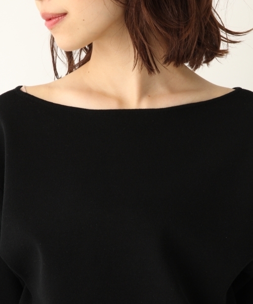 A part by（アパートバイ）の「14GCソウバリパフ5S　800690（ニット/セーター・レディース・ホワイト/ブラック/ベージュ/ボルドー・FREE）」の13枚目の写真