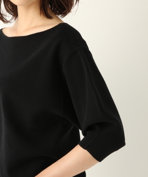 A part by（アパートバイ）の「14GCソウバリパフ5S　800690（ニット/セーター・レディース・ホワイト/ブラック/ベージュ/ボルドー・FREE）」の14枚目の写真