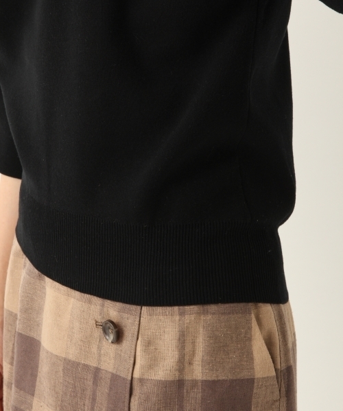 A part by（アパートバイ）の「14GCソウバリパフ5S　800690（ニット/セーター・レディース・ホワイト/ブラック/ベージュ/ボルドー・FREE）」の16枚目の写真