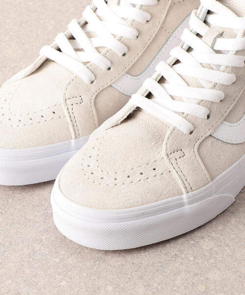 VANS（バンズ）の「★[国内限定][ヴァンズ]VANS SK8-HI SD 18FW SC スニーカー（スニーカー・レディース・ナチュラル/ダークグレー・6h(24.5)/5(23)/6(24)/5h(23.5)）」の8枚目の写真