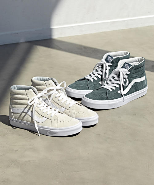 VANS（バンズ）の「★[国内限定][ヴァンズ]VANS SK8-HI SD 18FW SC スニーカー（スニーカー・レディース・ナチュラル/ダークグレー・6h(24.5)/5(23)/6(24)/5h(23.5)）」の4枚目の写真