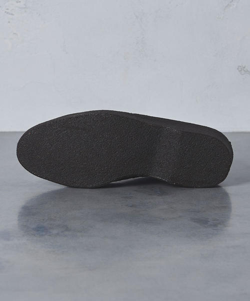 SANDERS（サンダース）の「＜SANDERS（サンダース）＞ HI TOP CHUKKA（ブーツ・メンズ・ブラック/ダークブラウン・7h/7/6/8/8h/6h/9）」の6枚目の写真