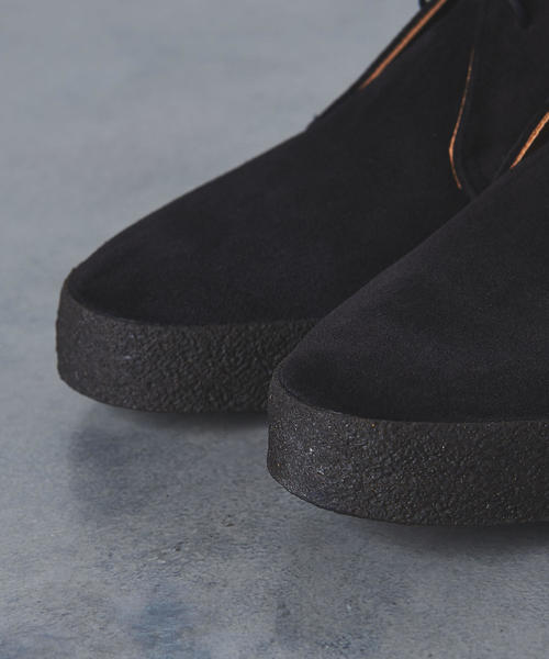 SANDERS（サンダース）の「＜SANDERS（サンダース）＞ HI TOP CHUKKA（ブーツ・メンズ・ブラック/ダークブラウン・7h/7/6/8/8h/6h/9）」の8枚目の写真