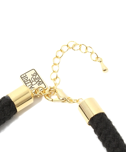 bpr BEAMS Women's（ビーピーアール　ビームス）の「GALERIE DES BAINS / ロープ&パール ネックレス（ネックレス・レディース・ブラック・ONE SIZE）」の4枚目の写真