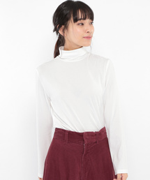 LAKOLE | 【発熱】ベーシックタートルネックカットソー / LAKOLE(Tシャツ/カットソー)