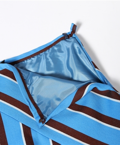 Another Edition（アナザーエディション）の「NYN REGIME ST フレアー SK（スカート・レディース・ワインレッド/ターコイズブルー・SMALL/MEDIUM）」の10枚目の写真