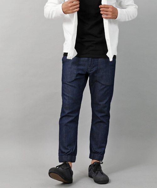 Kafika（カフィカ）の「【kafika】日本製ストレッチスウェットジョガーパンツ（その他パンツ・メンズ・ブラック/インディゴブルー/グレー・S/M/L/XL）」の9枚目の写真