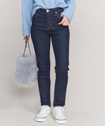 BEAUTY&YOUTH UNITED ARROWS | BY 裏起毛デニムスキニーパンツ/ネイビー ◆(デニムパンツ)