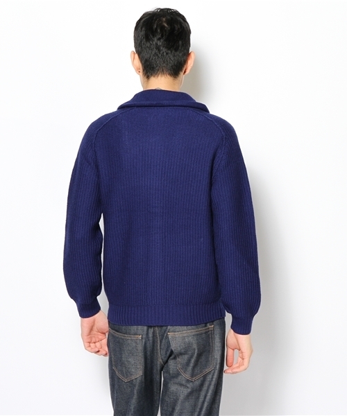 EDIFICE（エディフィス）の「◇Meliuoラーベンショール カーディガン（カーディガン/ボレロ・メンズ・ブルー系その他/ネイビー/キャメル/チャコールグレー/ブラック/アイボリー・44/46/48/50）」の10枚目の写真