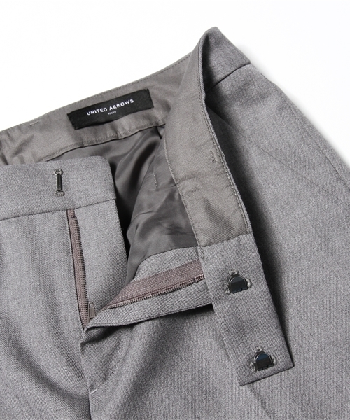 UNITED ARROWS（ユナイテッドアローズ）の「○UAB W サキソニー スリムパンツ◆（スラックス・レディース・ブラック/グレー/ダークグリーン・34/36/38/40）」の10枚目の写真