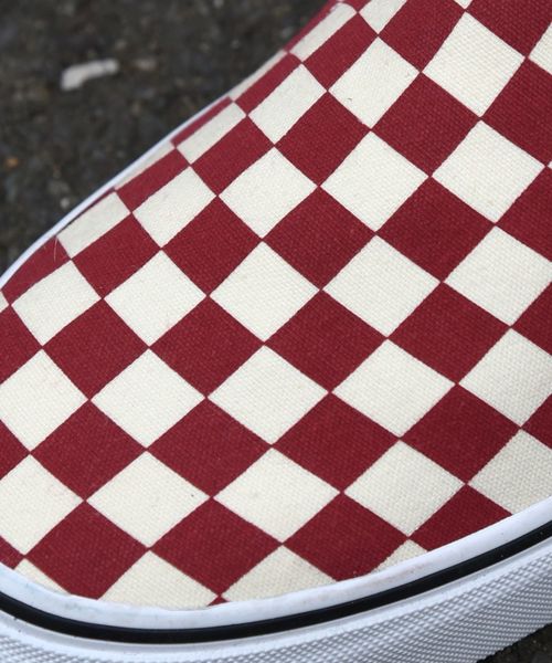 VANS（バンズ）の「VANS: 【エクスクルーシブ】 UA CLASSIC SLIP-ON（スリッポン・メンズ・ライトブルー/ワイン・8/8.5/9/9.5/10/11）」の4枚目の写真