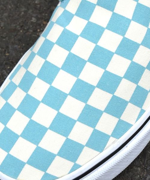 VANS（バンズ）の「VANS: 【エクスクルーシブ】 UA CLASSIC SLIP-ON（スリッポン・メンズ・ライトブルー/ワイン・8/8.5/9/9.5/10/11）」の11枚目の写真