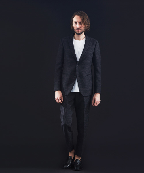 5351 POUR LES HOMMES(ゴーサンゴーイチプールオム)の「【セットアップ対応】デジタルカモフラージュ ノッチドラペル ジャケット(テーラードジャケット・メンズ・ブラック/オフホワイト・44/46/48)」の15枚目の写真