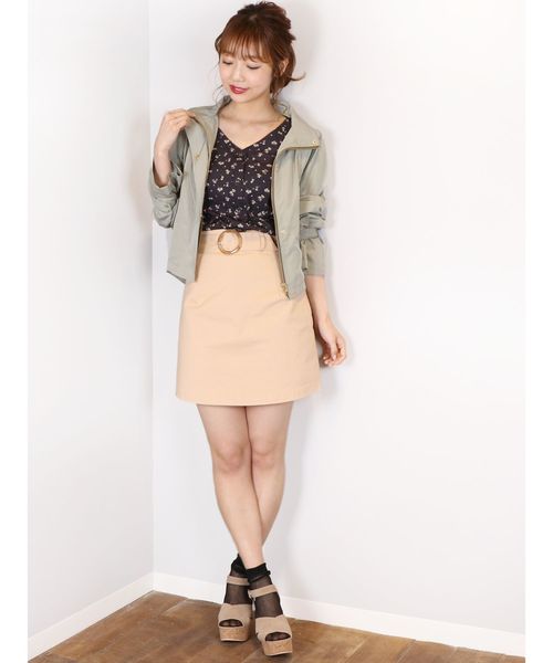 dazzlin（ダズリン）の「おはなプリントブラウス（シャツ/ブラウス・レディース・オフホワイト/ブラック・SMALL/MEDIUM）」の11枚目の写真