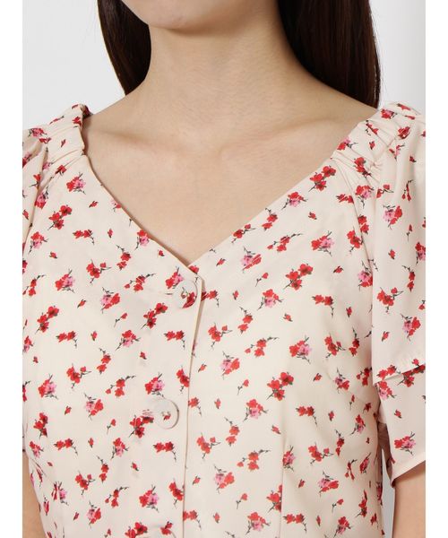 dazzlin（ダズリン）の「おはなプリントブラウス（シャツ/ブラウス・レディース・オフホワイト/ブラック・SMALL/MEDIUM）」の20枚目の写真