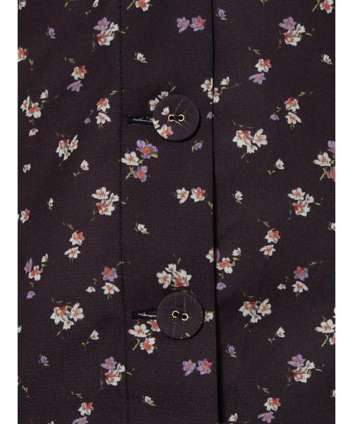 dazzlin（ダズリン）の「おはなプリントブラウス（シャツ/ブラウス・レディース・オフホワイト/ブラック・SMALL/MEDIUM）」の9枚目の写真