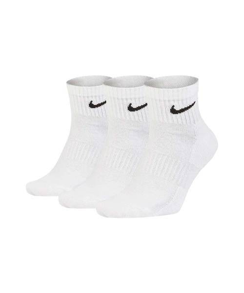 NIKE（ナイキ）の「NIKE ナイキ エブリデイ クッション アンクル トレーニングソックス (3足) / NIKE 【SP】（ソックス/靴下・メンズ・ホワイト/マルチ/ブラック・25-27/23-25/27-29）」の2枚目の写真