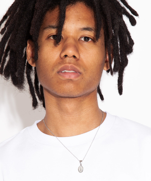 Anthe（アンテ）の「Anthe / maria oval top necklace small（ネックレス・メンズ・ブラック/シルバー/ゴールド・FREE）」の2枚目の写真