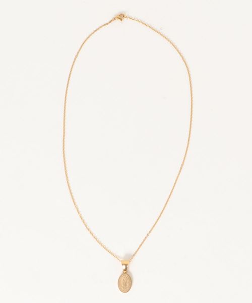 Anthe（アンテ）の「Anthe / maria oval top necklace small（ネックレス・メンズ・ブラック/シルバー/ゴールド・FREE）」の14枚目の写真
