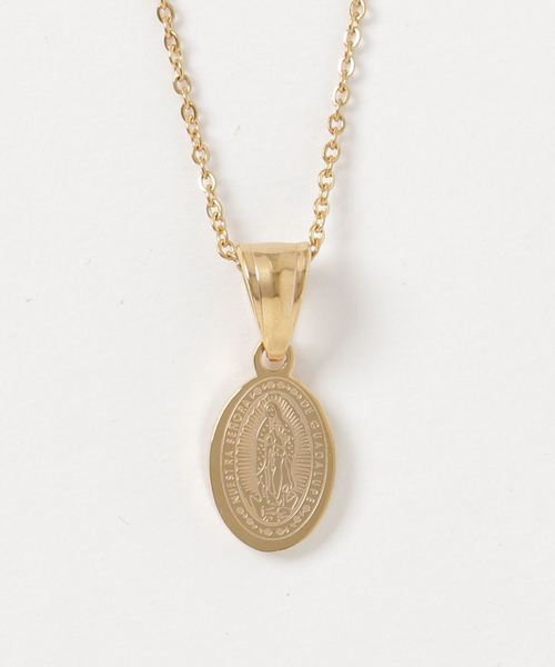 Anthe（アンテ）の「Anthe / maria oval top necklace small（ネックレス・メンズ・ブラック/シルバー/ゴールド・FREE）」の6枚目の写真