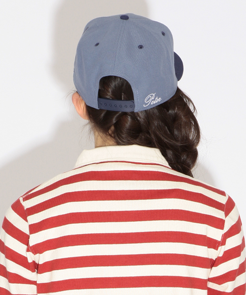 BEAMS BOY（ビームスボーイ）の「NEW ERA / 2TONE “9FIFTY” SPECIAL（キャップ・レディース・オフホワイト/ブルー・ONE SIZE）」の9枚目の写真