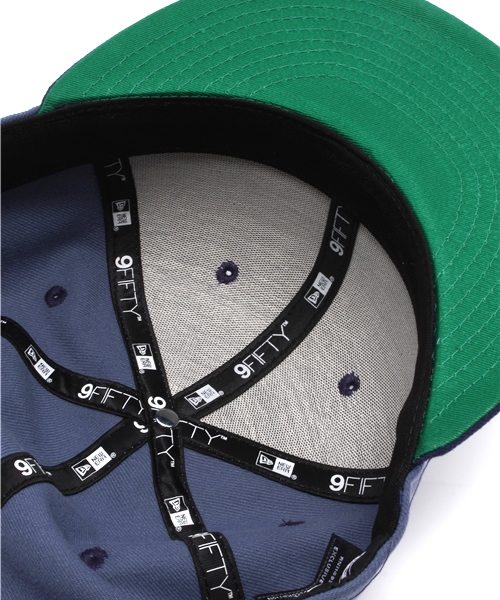 BEAMS BOY（ビームスボーイ）の「NEW ERA / 2TONE “9FIFTY” SPECIAL（キャップ・レディース・オフホワイト/ブルー・ONE SIZE）」の8枚目の写真