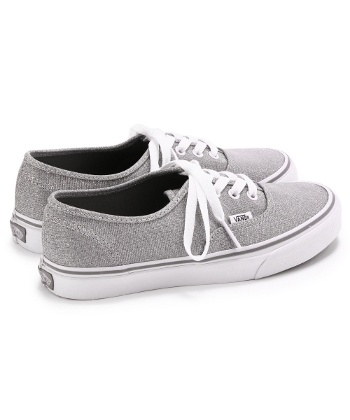 UNITED ARROWS（ユナイテッドアローズ）の「VANS SHIMMER AUTHENTIC（シルバー）（スニーカー・レディース・シルバー・5h/6h/4h/6/5）」の7枚目の写真