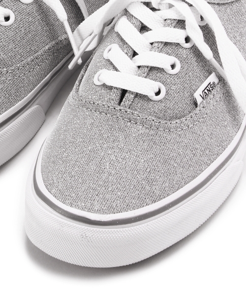 UNITED ARROWS（ユナイテッドアローズ）の「VANS SHIMMER AUTHENTIC（シルバー）（スニーカー・レディース・シルバー・5h/6h/4h/6/5）」の8枚目の写真