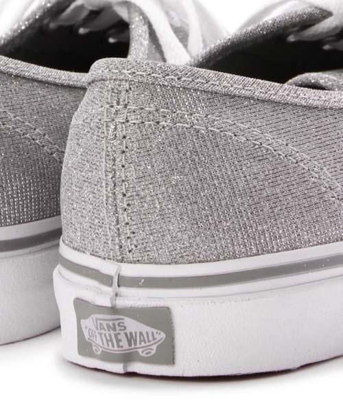 UNITED ARROWS（ユナイテッドアローズ）の「VANS SHIMMER AUTHENTIC（シルバー）（スニーカー・レディース・シルバー・5h/6h/4h/6/5）」の3枚目の写真
