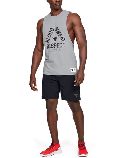 UNDER ARMOUR（アンダーアーマー）の「メンズトレーニングショートパンツ / Project Rock トレーニング ショーツ（その他パンツ・メンズ・チャコールグレー×ブラック/ブラック×グレー・SM/XL/LG/MD/XXL）」の8枚目の写真