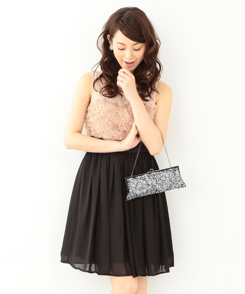 Ray Beams シフォンドレス