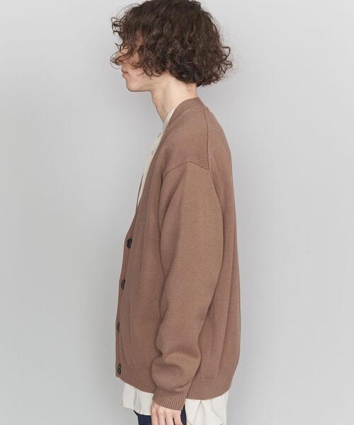 BEAUTY&YOUTH UNITED ARROWS（ビューティーアンドユースユナイテッドアローズ）の「BY バルキー ワイド カーディガン（カーディガン/ボレロ・メンズ・ダークグレー/ブラウン/ライム・M/S/L）」の15枚目の写真