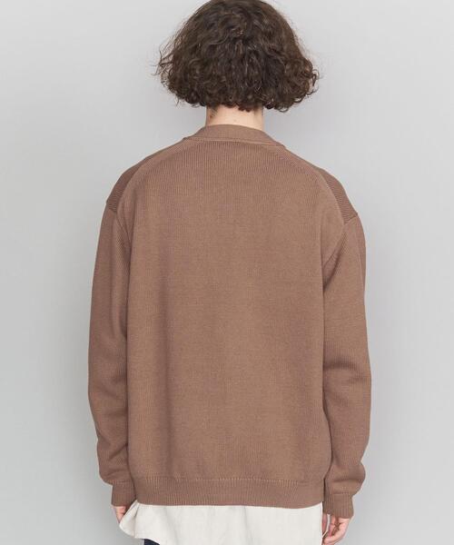 BEAUTY&YOUTH UNITED ARROWS（ビューティーアンドユースユナイテッドアローズ）の「BY バルキー ワイド カーディガン（カーディガン/ボレロ・メンズ・ダークグレー/ブラウン/ライム・M/S/L）」の16枚目の写真