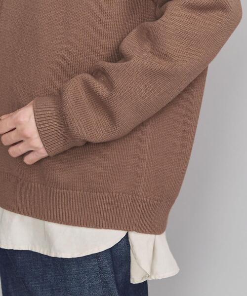 BEAUTY&YOUTH UNITED ARROWS（ビューティーアンドユースユナイテッドアローズ）の「BY バルキー ワイド カーディガン（カーディガン/ボレロ・メンズ・ダークグレー/ブラウン/ライム・M/S/L）」の18枚目の写真