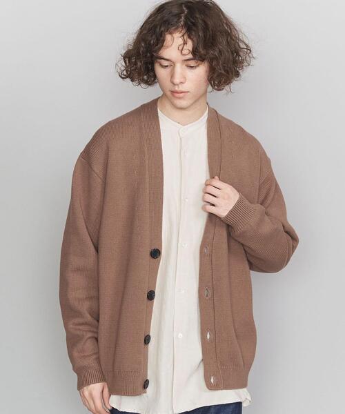 BEAUTY&YOUTH UNITED ARROWS（ビューティーアンドユースユナイテッドアローズ）の「BY バルキー ワイド カーディガン（カーディガン/ボレロ・メンズ・ダークグレー/ブラウン/ライム・M/S/L）」の19枚目の写真