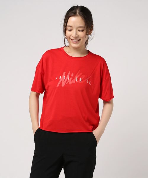 Nike ナイキ の ナイキ Nike Asナイキ ウィメンズ Dri Fit オーバーサイズ Gx S S トップ Bv5698 Tシャツ カットソー Wear
