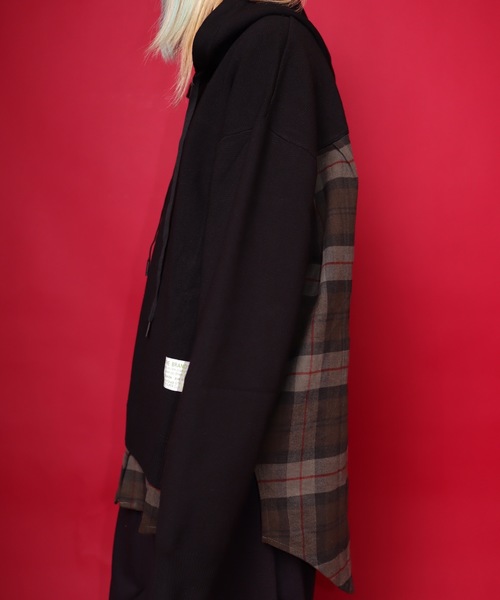 rovtski（ロフトスキー）の「【ビッグシルエット】 SIDDESIGN TOPS/デザイントップス ニットセーター&パーカー（ニット/セーター・レディース・ブラック系その他/グリーン系その他/ブラック系その他2/ブラック系その他3/ブラック系その他4/ブラック系その他5/ブラック系その他6/グリーン系その他2・FREE）」の20枚目の写真