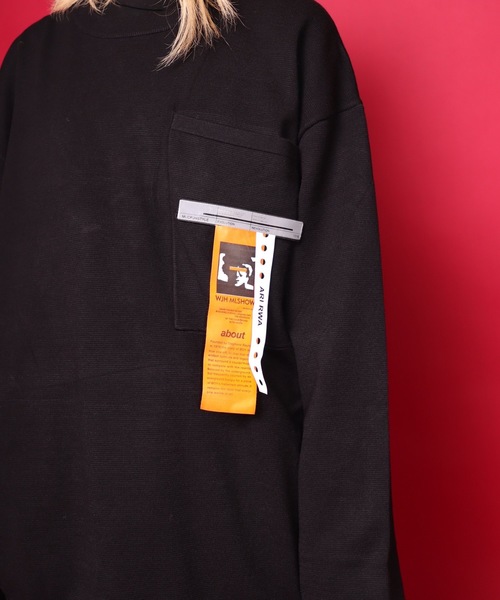 rovtski（ロフトスキー）の「【ビッグシルエット】 SIDDESIGN TOPS/デザイントップス ニットセーター&パーカー（ニット/セーター・レディース・ブラック系その他/グリーン系その他/ブラック系その他2/ブラック系その他3/ブラック系その他4/ブラック系その他5/ブラック系その他6/グリーン系その他2・FREE）」の12枚目の写真