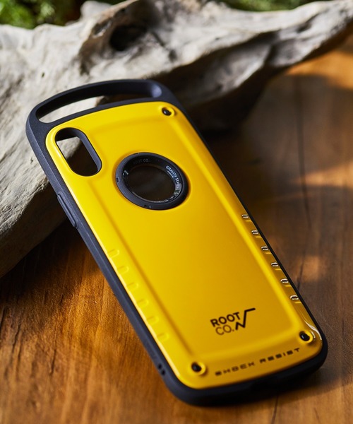 ROOT CO.（ルート）の「ROOT CO. Shock Resist Case Pro iPhone XS/X YE (ルート ショックレシストケース)(4colors)(アイフォンケース モバイル)（スマホケース/カバー・レディース・ホワイト/ブルー/レッド/イエロー・ONE SIZE）」の4枚目の写真