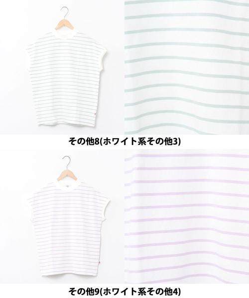 coen（コーエン）の「【復刻・WEB限定カラー】USAコットンハイネックTシャツ#(モックネック)（Tシャツ/カットソー・レディース・パープル/ライトブルー/ライラック/ダークグレー/ベージュ/マスタード/ホワイト/ダークブラウン/ブラック/オリーブ/ピンク/ケリー/コバルトブルー/ブラウン系その他/イエロー系その他/ホワイト系その他4/ホワイト系その他3/ホワイト系その他2/ホワイト系その他・FREE）」の20枚目の写真
