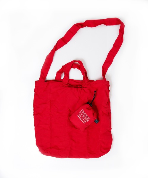 FREDRIK PACKERS(フレドリックパッカーズ)の「FREDRIK PACKERS / フレドリックパッカーズ salle de bal別注 タホ TAHO SMALL エコバッグ(エコバッグ/サブバッグ・レディース・チャコールグレー/ブラック/ネイビー/レッド/オリーブ/カーキ/シルバー/イエロー・FREE)」の7枚目の写真