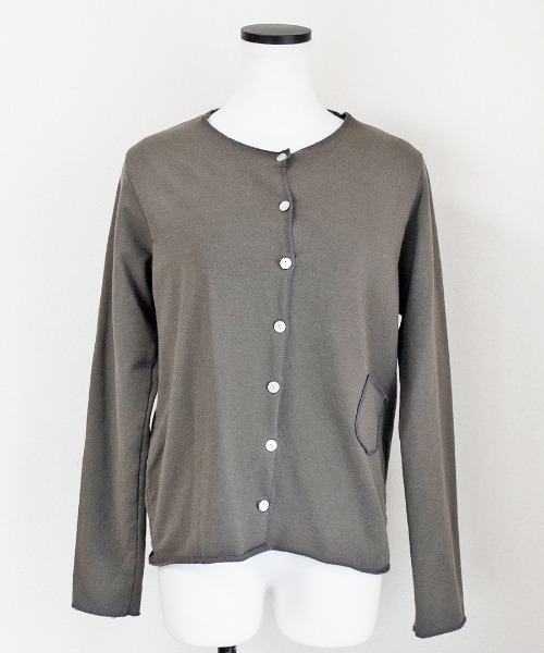 Marient（マリエント）の「カットオフカーデ（カーディガン/ボレロ・レディース・グリーン/グレー/ベージュ/ホワイト・FREE）」の10枚目の写真