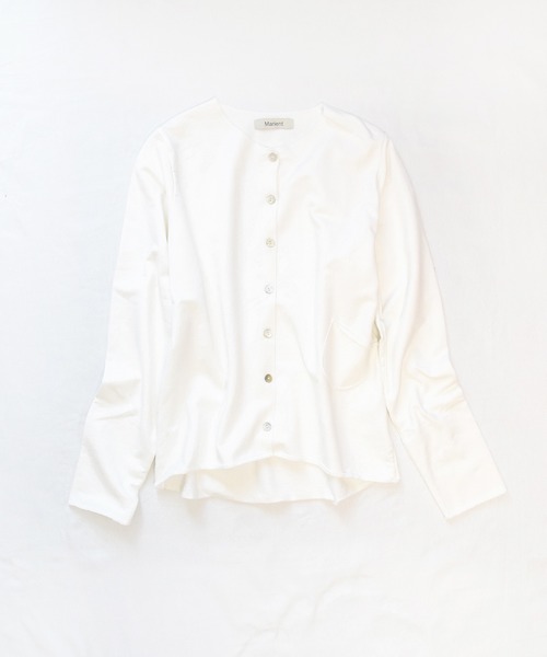 Marient（マリエント）の「カットオフカーデ（カーディガン/ボレロ・レディース・グリーン/グレー/ベージュ/ホワイト・FREE）」の8枚目の写真