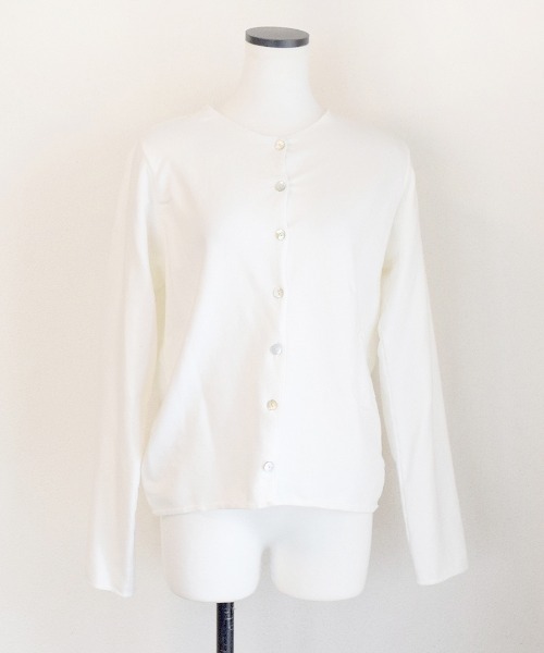 Marient（マリエント）の「カットオフカーデ（カーディガン/ボレロ・レディース・グリーン/グレー/ベージュ/ホワイト・FREE）」の5枚目の写真