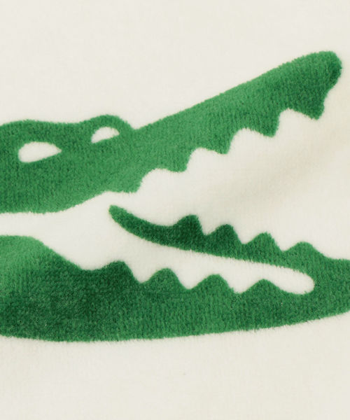 SHIPS any（シップス エニィ）の「LACOSTE:フェイスタオル（バンダナ/スカーフ・レディース・ホワイト/ブルー・ONE SIZE）」の6枚目の写真