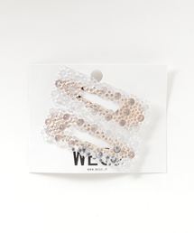 WEGO | WEGO/【2点セット】クリアヘアピン(ヘアピン)