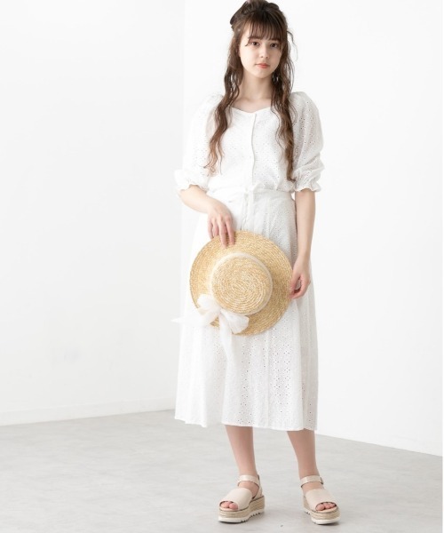 セール 刺しゅうレースセットアップ ワンピース Olive Des Olive オリーブデオリーブ のファッション通販 Zozotown